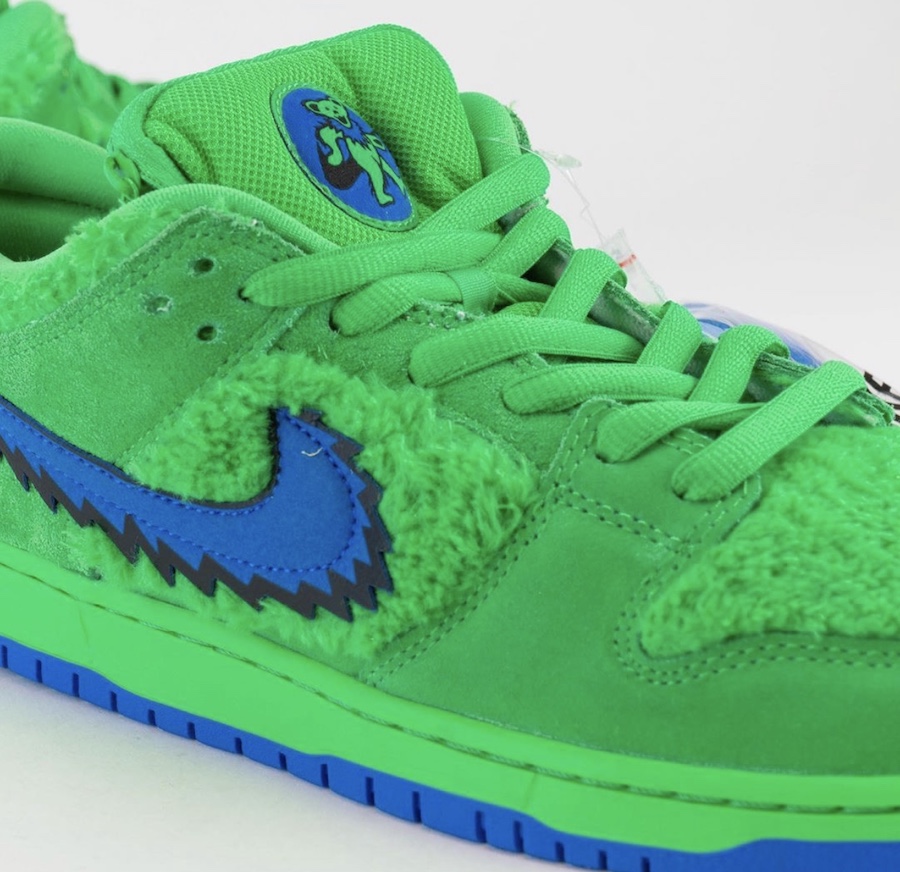Grateful Dead Nike SB Dunk Low Green Bear CJ5378-300 Release