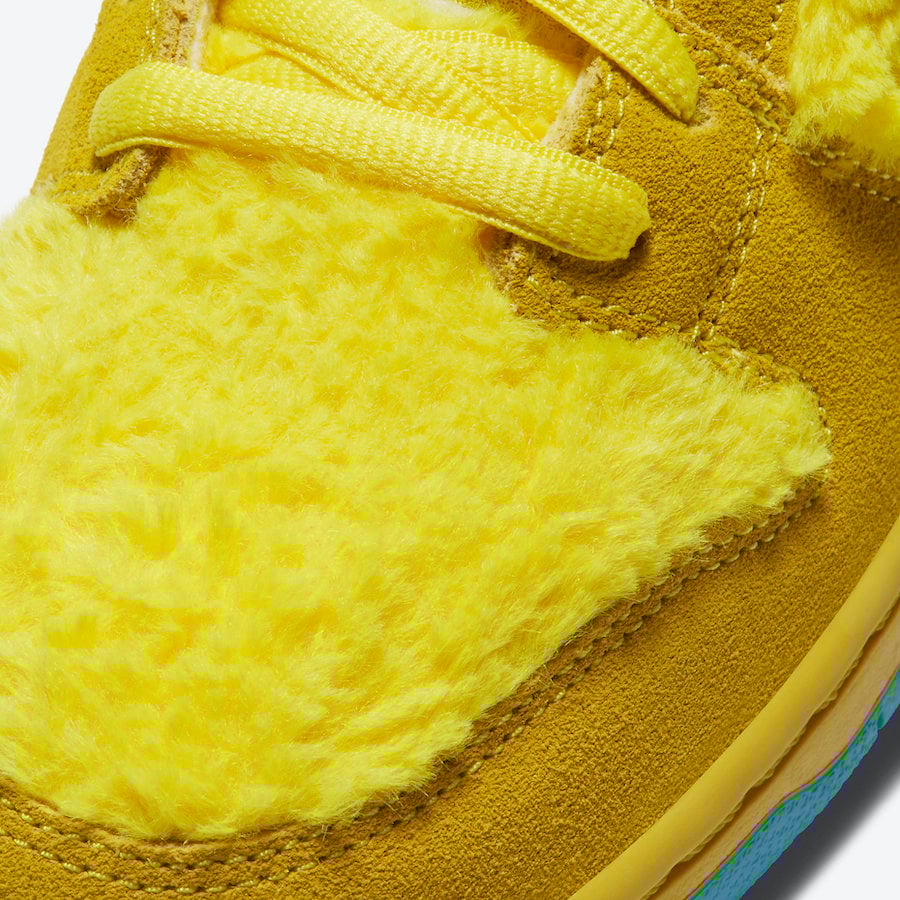 Grateful Dead Nike SB Dunk Low Yellow Bear CJ5378-700 Release Info