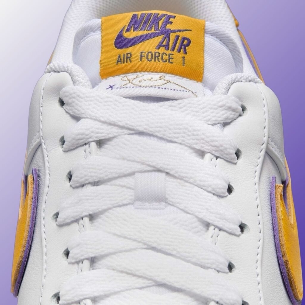 Kobe Bryant Nike Air Force 1 Low White Varsity Maize FZ1151-100